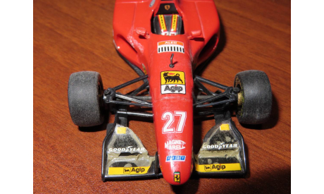 Ferrari 412T1, 1994, Жан Алези. Модель Onyx, 1/43, с фигуркой пилота., масштабная модель, scale43