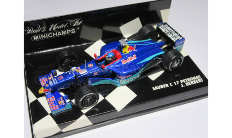 Sauber C17, 1998, Жан Алези – в расцветке 1999-го года! Minichamps, 1/43, масштабная модель, scale43