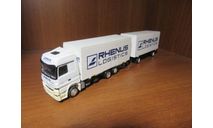 Mercedes-Benz Actros MP3 автопоезд, 2008, 1/87. AWM, масштабная модель, scale87