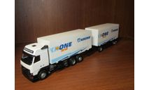 Volvo FH12 автопоезд, 1993, 1/87. AWM, масштабная модель, scale87