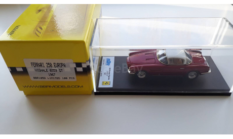 Ferrari 250 Europa Vignale GT 1967 (BBR), масштабная модель, 1:43, 1/43