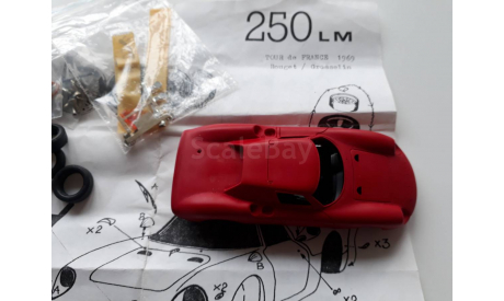 Ferrari 250 LM 1969 (Remember), сборная модель автомобиля, scale43