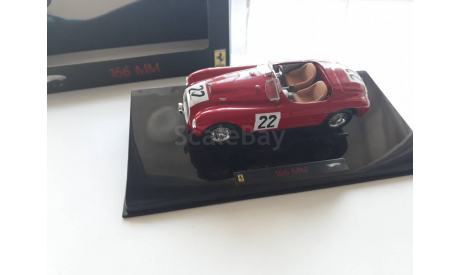 Ferrari 166 MM Winner 24 Hours of Le Mans (Hot Wheels Elite), масштабная модель, scale43