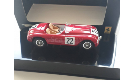 Ferrari 166 MM Winner 24 Hours of Le Mans (Hot Wheels Elite), масштабная модель, scale43