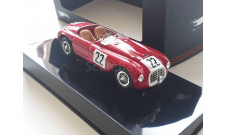 Ferrari 166 MM Winner 24 Hours of Le Mans (Hot Wheels Elite), масштабная модель, scale43