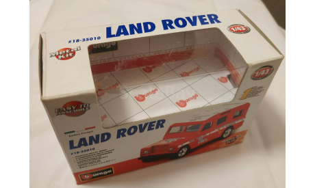 Land Rover, масштабная модель, BBurago, scale43