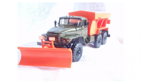 Урал снегоуборочный, масштабная модель, 1:43, 1/43, Неизвестный производитель