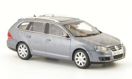 1:43 VW Golf V Variant, met.-grau 2007, масштабная модель, scale43, Autoart, Volkswagen