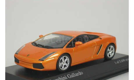 1:43 Lamborghini Gallardo 2004 orangemetallic L.E. 5040 pcs #400 103500, масштабная модель, scale43, Minichamps