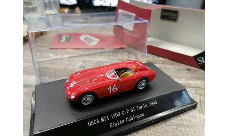 1:43 Osca MT4 1500, No.16, GP Imola 1956 Giulio Cabianca, масштабная модель, 1/43, Starline