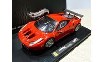 1:43 Ferrari 458 Italia GT2, Präsentationsfahrzeug, rot L.E. 5000 pcs., масштабная модель, scale43, Hot Wheels Elite