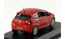 1:43 Vauxhall Corsa VXR 2007 red, масштабная модель, 1/43, Norev, Vauxhall Motors