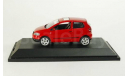 1:43 VW Fox 2005 red, масштабная модель, 1/43, Schuco, Volkswagen