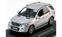 1:43 Mercedes ML63 AMG Facelift 2009 silber #B6 696 0017, масштабная модель, Minichamps, Mercedes-Benz, scale43