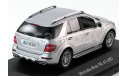 1:43 Mercedes ML63 AMG Facelift 2009 silber #B6 696 0017, масштабная модель, Minichamps, Mercedes-Benz, scale43