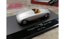 1:43 Stanguellini 1100 Sport, silber 1948 Ala d’Oro, масштабная модель, Starline, scale43