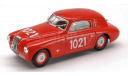 1:43 Fiat 1100 S, No.1021, Mille Miglia 1948, масштабная модель, 1/43, Starline