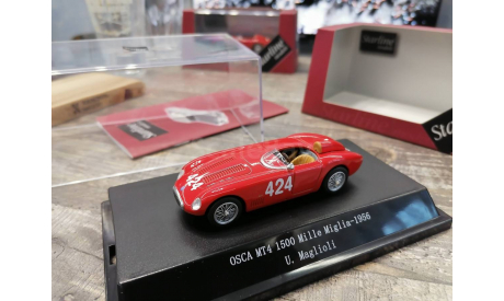 1:43 Osca MT4 1500, No.424, Mille Miglia 1956 U.Maglioli, масштабная модель, Starline, scale43