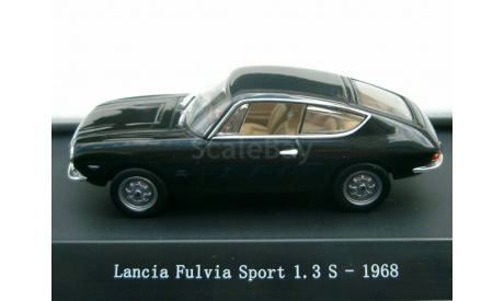 1:43 Lancia Fulvia Sport 1.3S, schwarz 1968, масштабная модель, 1/43, Starline