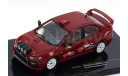 1:43 Mitsubishi Lancer Evo X group N, Presentation Car red 2008 RAR, редкая масштабная модель, 1/43, IXO Rally (серии RAC, RAM)