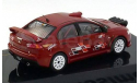 1:43 Mitsubishi Lancer Evo X group N, Presentation Car red 2008 RAR, редкая масштабная модель, 1/43, IXO Rally (серии RAC, RAM)