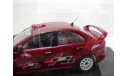 1:43 Mitsubishi Lancer Evo X group N, Presentation Car red 2008 RAR, редкая масштабная модель, 1/43, IXO Rally (серии RAC, RAM)