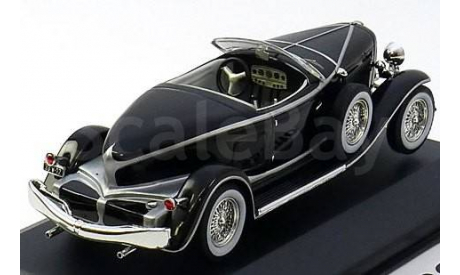 Miniature IXO 1/43 Auburn 1933 Boat Tail Roadster Noire, Série Museum MUS037