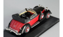 1:43 Horch 853A Cabriolet, schwarz/rot 1938, масштабная модель, 1/43, Altaya