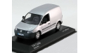 1:43 VW Caddy delivery van 2003 silver L.E.1008 pcs. 400 053101, масштабная модель, scale43, Minichamps, Volkswagen