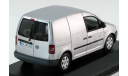 1:43 VW Caddy delivery van 2003 silver L.E.1008 pcs. 400 053101, масштабная модель, scale43, Minichamps, Volkswagen