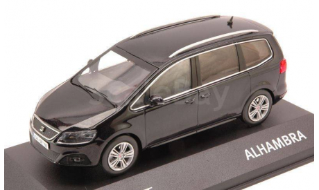 1:43 Seat Alhambra, schwarz 2010, масштабная модель, 1/43, FISCHER