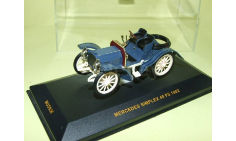 1:43 Mercedes Simplex 40PS, blau/weiss 1902 MUS036, масштабная модель, scale43, IXO Museum (серия MUS), Mercedes-Benz
