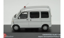 1:43 DAIHATSU HIJET MINIBUS JAPAN UNMARKED POLICE CAR 2009, масштабная модель, 1/43, J-Collection