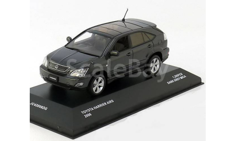 1:43 Toyota Harrier 2006 antracit AIRS L.E.1200 pcs. # JC42008DG, масштабная модель, J-Collection, scale43