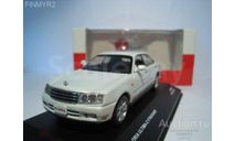 1:43 Nissan Gloria Ultima Z 2001 whitemetallic V Package L.E.1008 pcs., масштабная модель, J-Collection, scale43