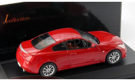 1:43 Nissan Skyline 2007 rot Coupe 370  L.E.1008 pcs. #JC48001RD, масштабная модель, scale43, Kyosho/J-Collection