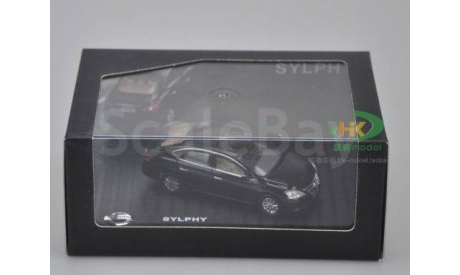 1:43 NISSAN SYLPHY black(dark blue) Chinese Dongfeng new, масштабная модель, scale43