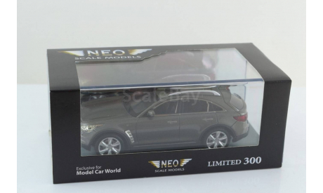 1:43 Infiniti FX50 S met.-grey 2010 L.E.300 pcs. RAR, редкая масштабная модель, scale43, Neo Scale Models