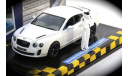 1:43 Bentley Continental Super Sports matt-white Top Gear, масштабная модель, 1/43, Minichamps