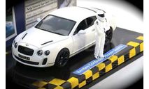 1:43 Bentley Continental Super Sports matt-white Top Gear L.E.2100pcs. #519 431390, масштабная модель, scale43, Minichamps