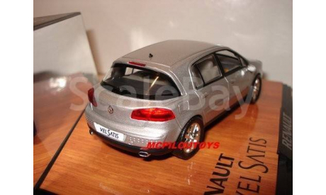 1:43 RENAULT VELSATIS 2005 GRIS PLATINE PROMO, масштабная модель, Norev, scale43