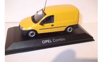 1:43 Opel Combo van 2002 yellow, масштабная модель, scale43, Minichamps