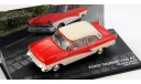1:43 Ford Taunus 17M (P2) De Luxe Coupe Year 1957-1959 red / white, масштабная модель, 1/43, Altaya