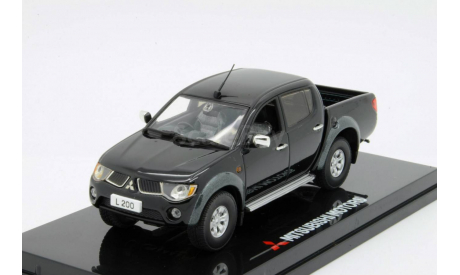 1:43 Mitsubishi L200 2006 black RAR, масштабная модель, 1/43, Vitesse