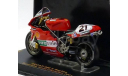 1:24 Ducati 996 World Champion Superbike 2001 Bayliss, масштабная модель мотоцикла, 1/24, IXO мотоциклы