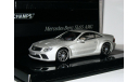 1:43 Mercedes SL65 AMG Linea Opaca 2009 mattsilver L.E.2010pcs., масштабная модель, scale43, Minichamps, Mercedes-Benz