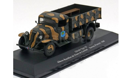 1:43 Citroen Type 23 49ème Batalion Tannay (France) 1940, масштабная модель, 1/43, Altaya, Citroën