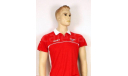 футболка Bianchi / Chilton Marussia Team Polo shirt Formula 1 2013 red / white Size S, масштабная модель, scale0