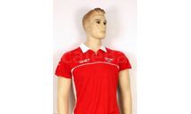 футболка Bianchi / Chilton Marussia Team Polo shirt Formula 1 2013 red / white Size S, масштабная модель, scale0