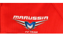 футболка Bianchi / Chilton Marussia Team Polo shirt Formula 1 2013 red / white Size S, масштабная модель, scale0